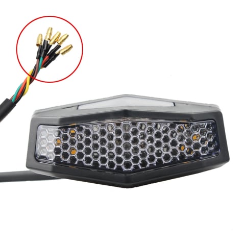 Lampă Spate LED Universală Moto ATV UTV SSV Stop Poziție Semnalizare 12V [2]