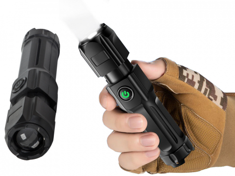 Lanterna Puternica cautare, Tactical Zoom, XPE Led [3]