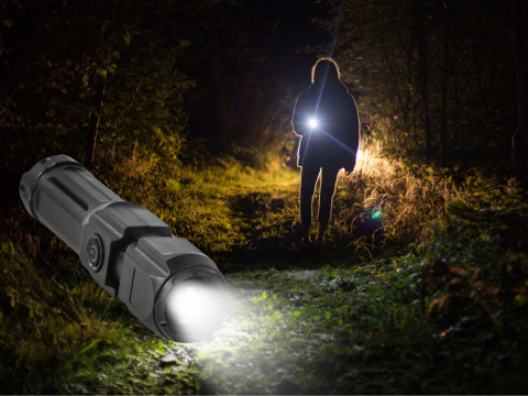 Lanterna Puternica cautare, Tactical Zoom, XPE Led [5]