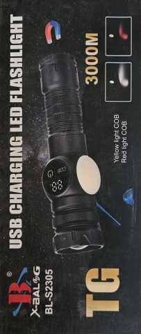 Lanterna Puternica cautare, police, offroad , COB, ,functie zoom, iluminare 3000metri, lanterna militara [1]