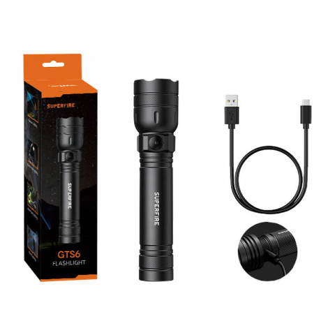 Lanterne - Lanterna Puternica Superfire GTS6, 360lm, USB-C