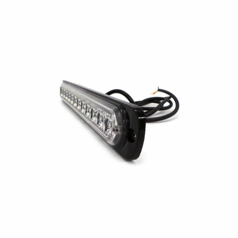 Led lampa led, stroboscopica, Lumina Portocalie, 19cm [4]