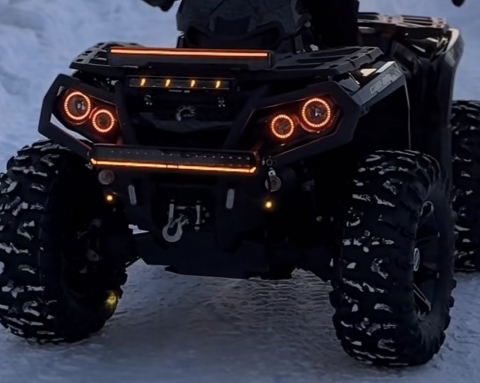 Ledbar offroad 28cm cu Lumina pozitie alba sau galbena [1]