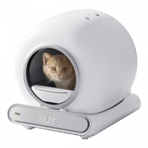 Litiera Pisici - V2 Model Nou Litiera Automata iHunt Smart Cat Litter V2 pentru pisici