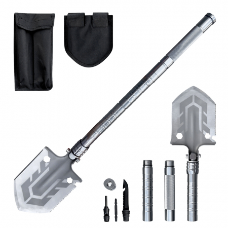 Lopata supravietuire atv utv  10 in 1 , cutit, surubelnita, etc, canam, Polaris, CF Moto
