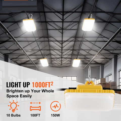 Lumini de constructie, Ghirlanda constructii, Sir Lumini 30metri 150w [3]