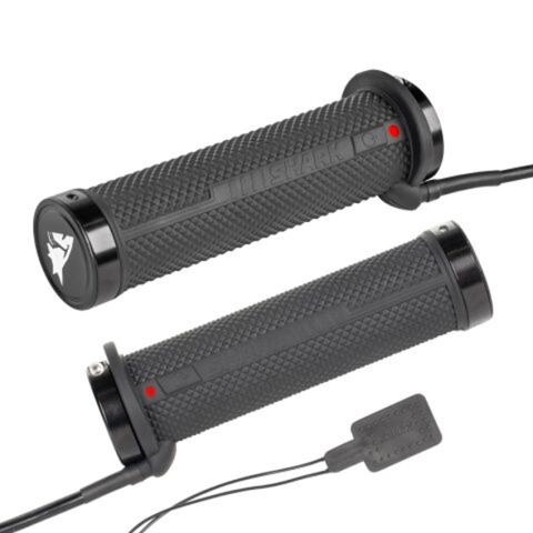 Manere cu acceleratie si sezut incalzite atv, shark, cu acceleratie incalzita inclusa [1]