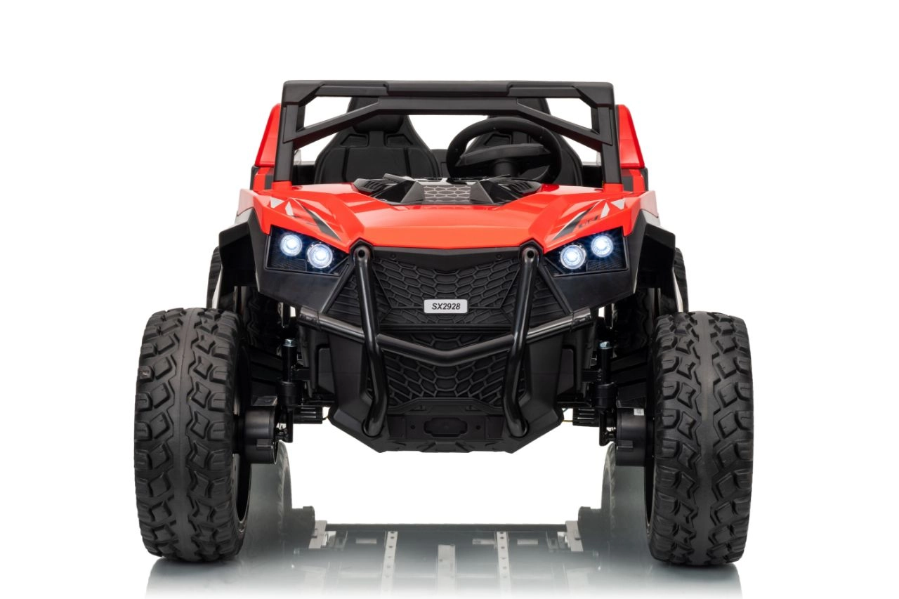 Masina copii UTV electric Buggy XXL, 4 locuri, 500W, 24V, 14Ah, spider print , copii [4]