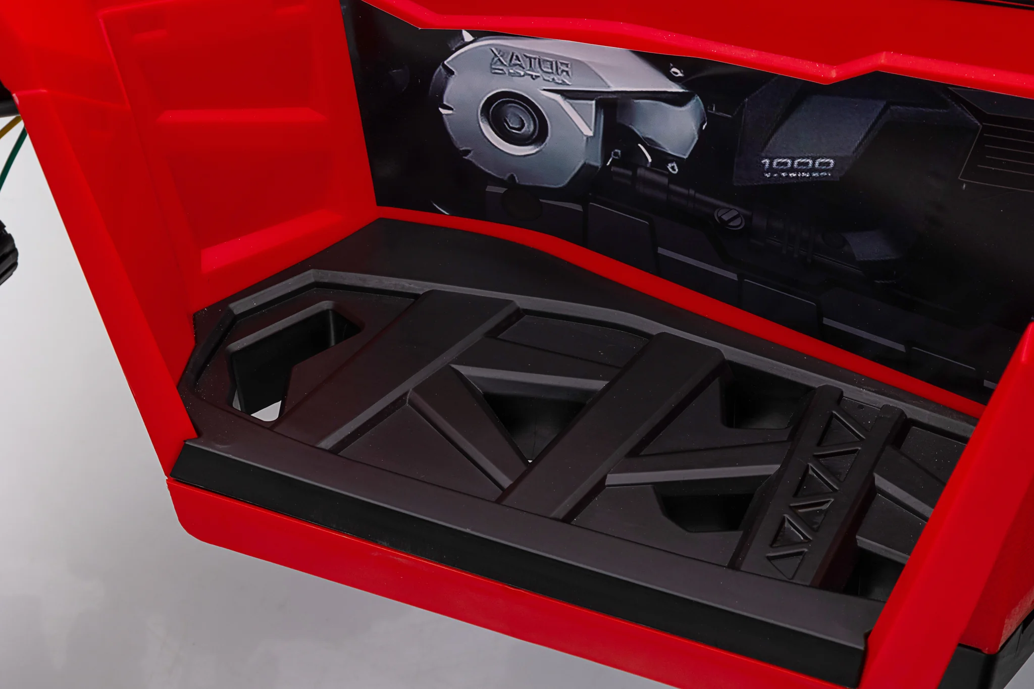 Masina copii ATV electric MonsterQuad 400W, 24V, 14Ah, echipare PREMIUM, rosu, copii [8]