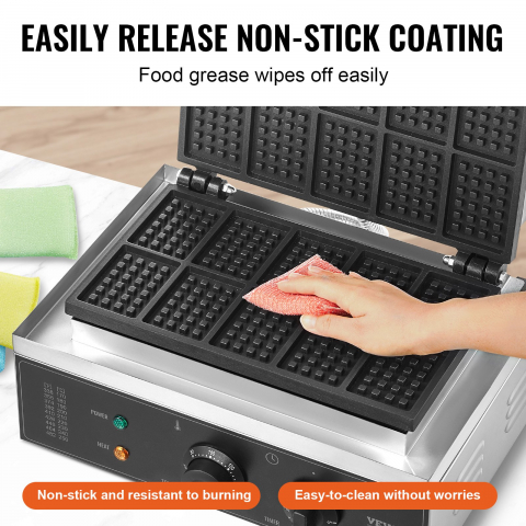 Masina de facut Wafle Waffle , profesionala , horeca, 1550w, vafe [7]