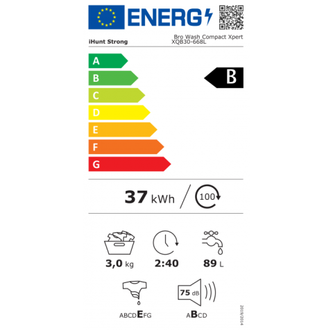 Masina de spalat rufe automata iHunt Bro Wash Compact Profesional 3kg [4]