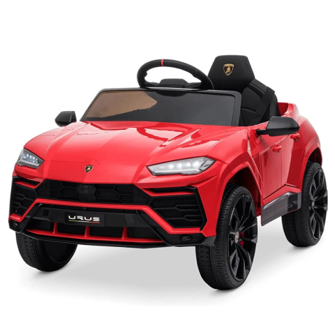 masinuta electrica copii lamborghini urus 12v 70w rosu cu telecomanda suv electric copii [5]