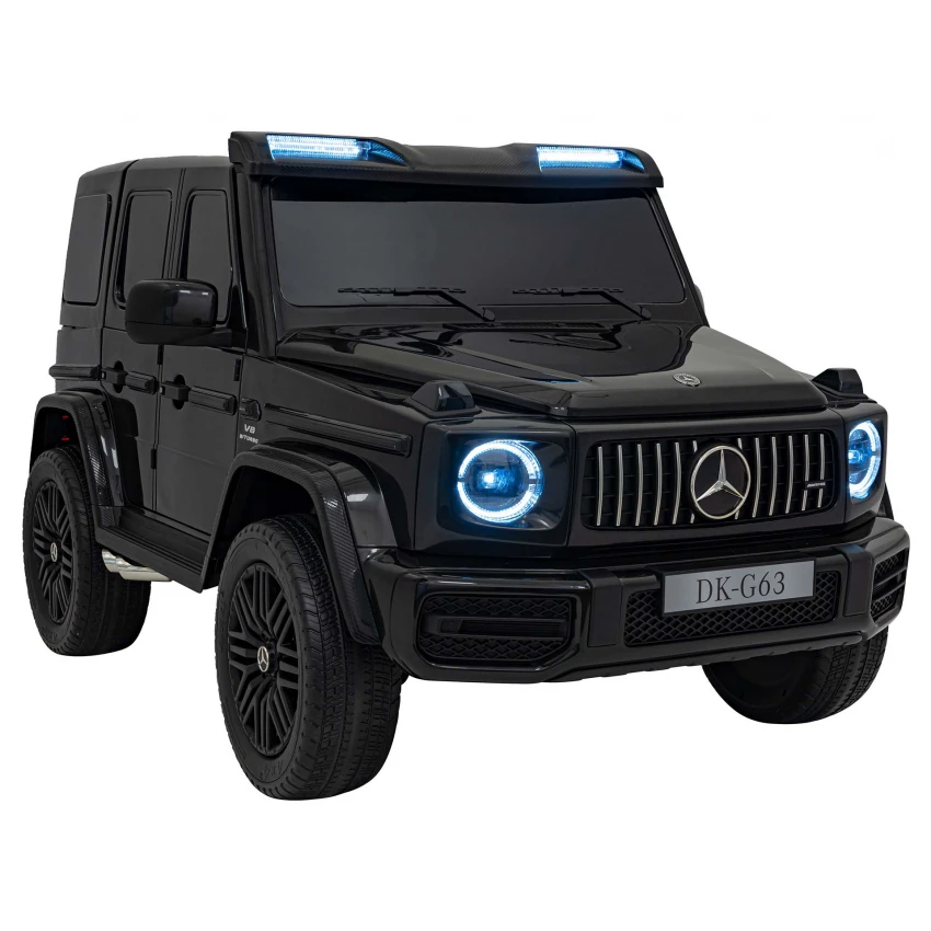 Masinuta electrica Mercedes G63 copii 4x4 800W 24V 2 locuri negru [11]