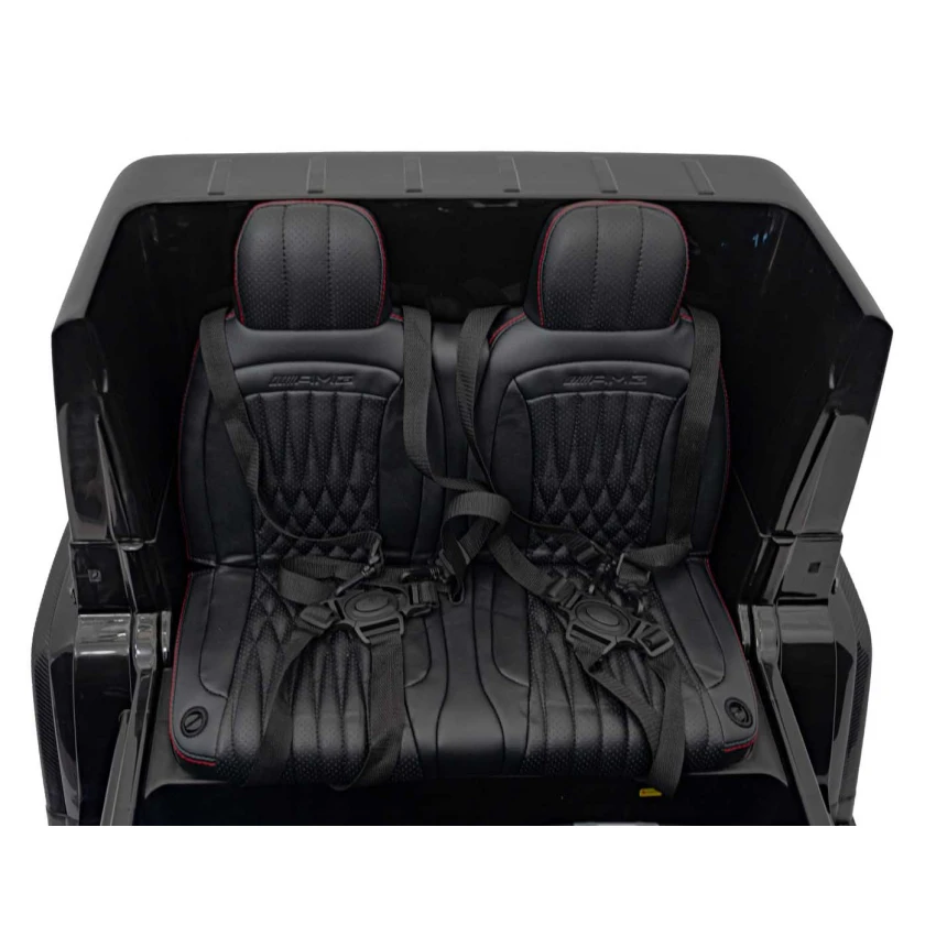 Masinuta electrica Mercedes G63 copii 4x4 800W 24V 2 locuri negru [7]