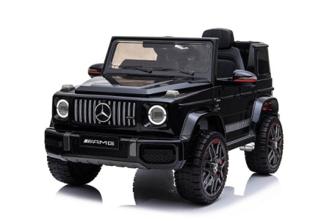 Masinute Electrice pentru Copii - masinuta electrica copii mercedes g63 amg 12v negru cu telecomanda suv electric copii