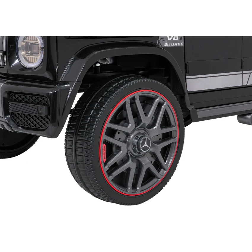 masinuta electrica copii mercedes g63 amg 12v negru cu telecomanda suv electric copii, premium [3]