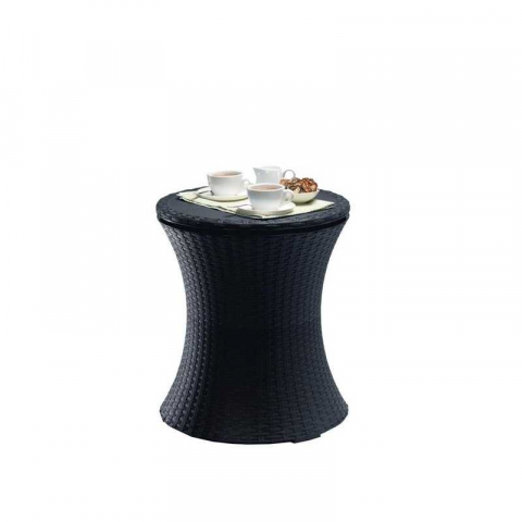 Mini bar gradina ratan antracit Keter Pacific Cool Bar [3]