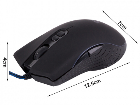 Mouse optic cu fir, mouse gaming, RGB [1]