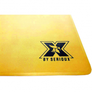 PC, Periferice & Software - Mousepad X by Serioux Orrin, Gaming, 400 x 300 x 1 mm, Auriu
