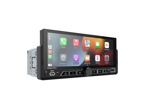 Navigație Auto 1 DIN Kruger&Matz KM2017 cu Apple CarPlay și Android Auto [2]