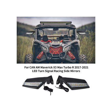 Oglinzi Can Am Canam Maverick X3 set 2 bucati Cu Semnalizare/ canam/ can-am/ [1]