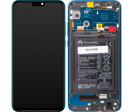 Piese si Componente GSM - Original Display Honor 9X Lite cu baterie, Green