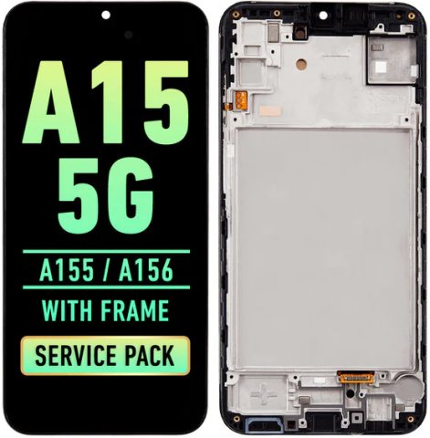 Display-uri si Touchscreen-uri - Samsung Galaxy A15 (A155/A156) display original Service Pack – LCD cu touchscreen complet