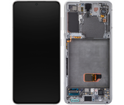 Display-uri si Touchscreen-uri - Original  Display Samsung S21 FE G990 White