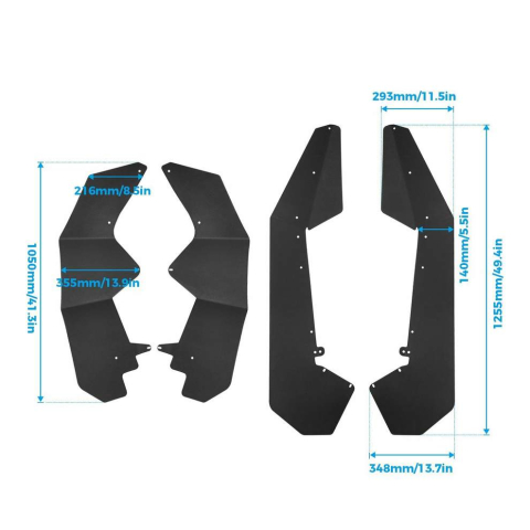 Overfendere RZR Pro XP Polaris [4]