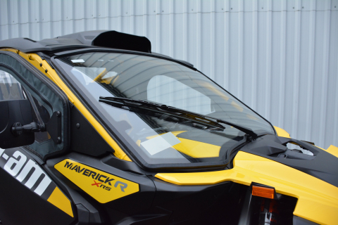 Parbriz Încălzit Can-Am Maverick R DFK cu Ștergător și Spălător [1]