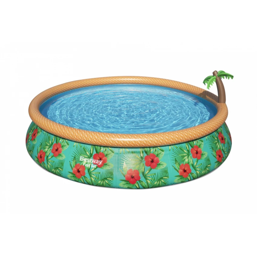 Diverse - Piscină supraterană 457 cm pentru familie cu pompă de filtrare inclusă