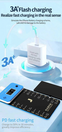 Placa activare incarcare baterii JC BT01, iPhone + Android [6]