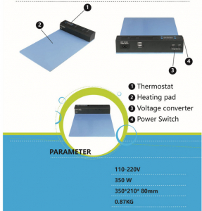Plita, Separator display LCD Heating Separator WL-1805+ cu lumina verde pentru praf [5]