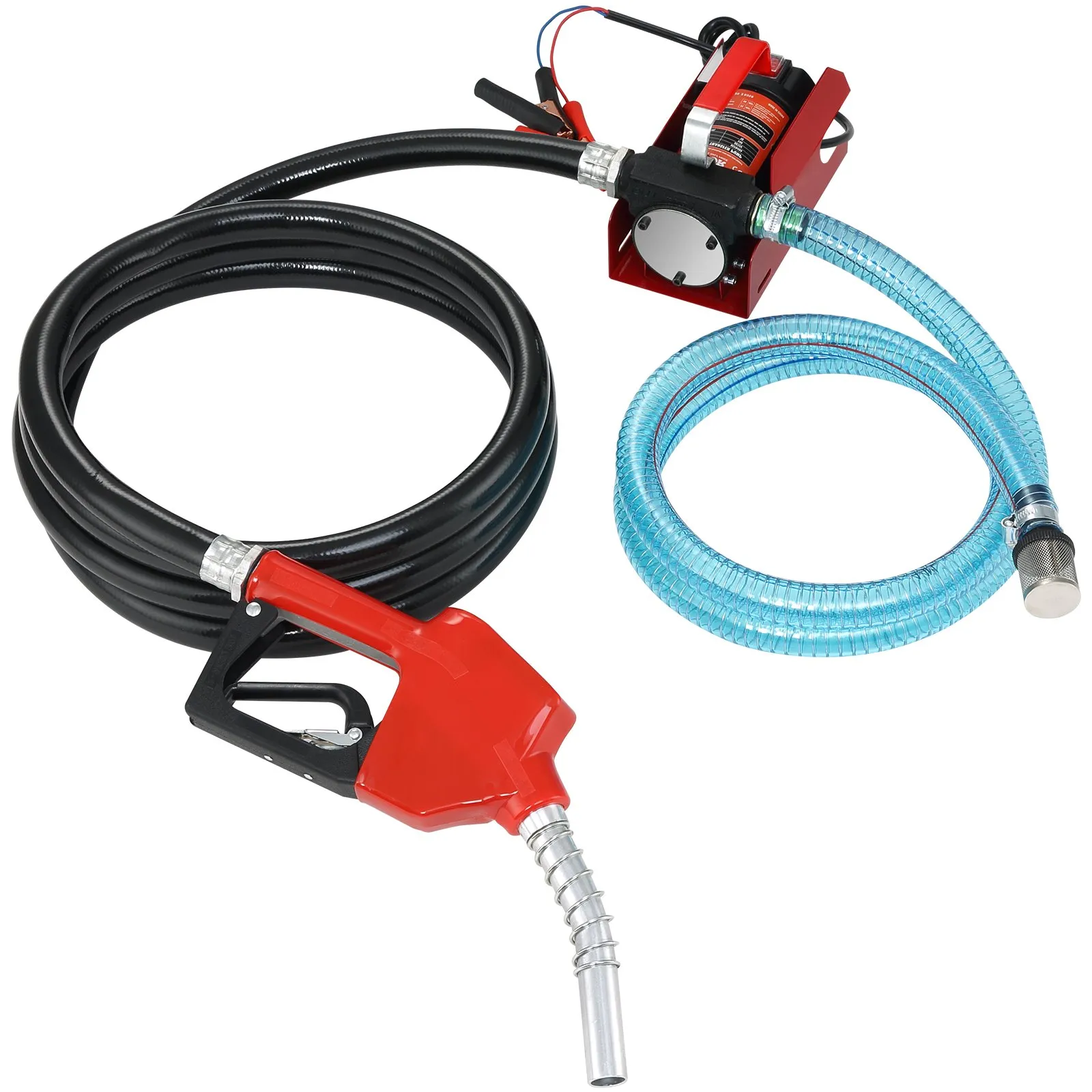 Pompe Transfer Combustibil 12v - Pompă Motorină Profesională cu Pistol Automat