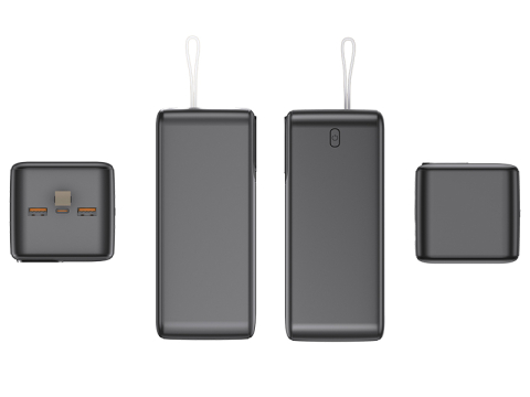 Power Bank Tracer Prime V5 50000 mAh QC 22.5W PD 20W cu USB-C și Afișaj LED [1]