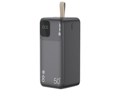 Baterii Externe - Power Bank Tracer Prime V5 50000 mAh QC 22.5W PD 20W cu USB-C și Afișaj LED