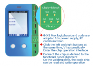 Programator eeprom display iPhone pentru problema senzor lumina, vibrator, baseband Chip [1]