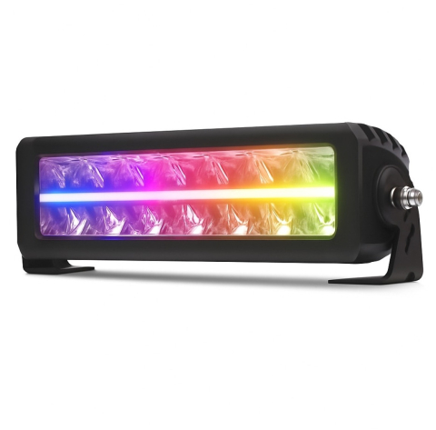 Led Bar Offroad - Proiector Led, Ledbar, Led Bar, 20cm  60w, 6000 lumen, cu lumina pozitie Magic  RGB Color
