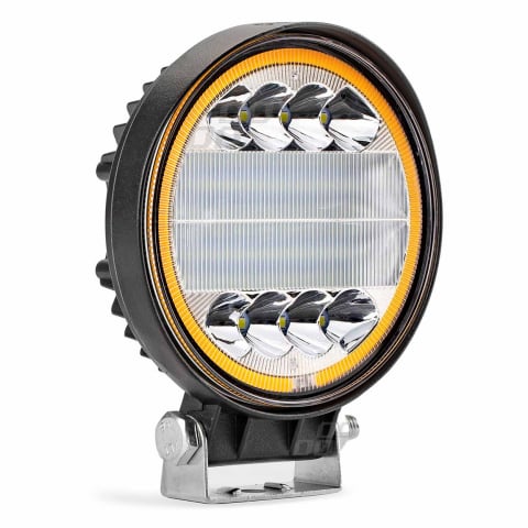 Offroad - Proiector Led Offroad 3360 lm, cu lumina pozitie, 2 functii, 45w , Lumina pozitie Galbena