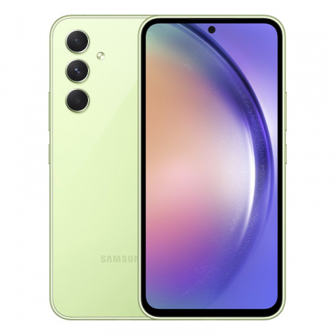 Telefoane Mobile - Promo Telefon Samsung Galaxy A54, Dual SIM, 8GB RAM, 128GB, 5G, Lime