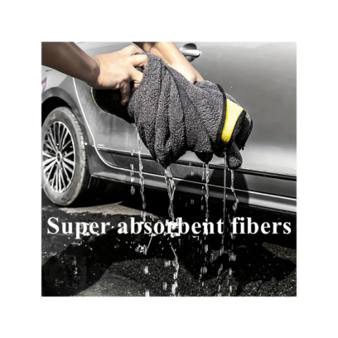LavetăProsop Microfibră Auto 800GSM 60x160cm pentru Uscare și Detailing [3]