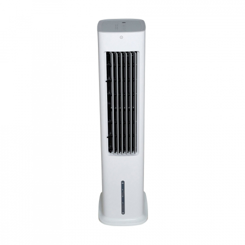 Racitor de aer turn Equation Cube, 55 W, rezervor 5 L, H 85 cm, 3 viteze, alb/ Ventilator [8]