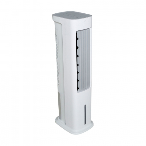 Racitor de aer turn Equation Cube, 55 W, rezervor 5 L, H 85 cm, 3 viteze, alb/ Ventilator [6]