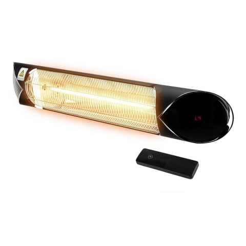 Incalzitoare, calorifere electrice - Incalzitor terasa industrial pentru exterior, IP55, zona actiune 16-32mp, montare tavan/perete, 4 niveluri incalzire