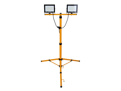Proiector LED 2x50W cu trepied telescopic  culoare alb neutru 4500K [6]