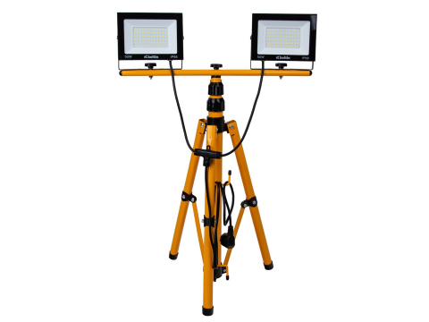 Proiector LED Cu trepied - Proiector LED 2x50W cu trepied telescopic  culoare alb neutru 4500K