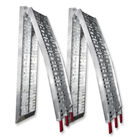 Rampe ATV Aluminiu Pliabile 225 cm – Set 2, 680 kg [1]