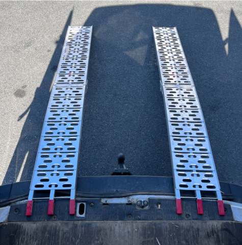 Offroad - Rampe ATV Aluminiu Pliabile 225 cm – Set 2, 680 kg