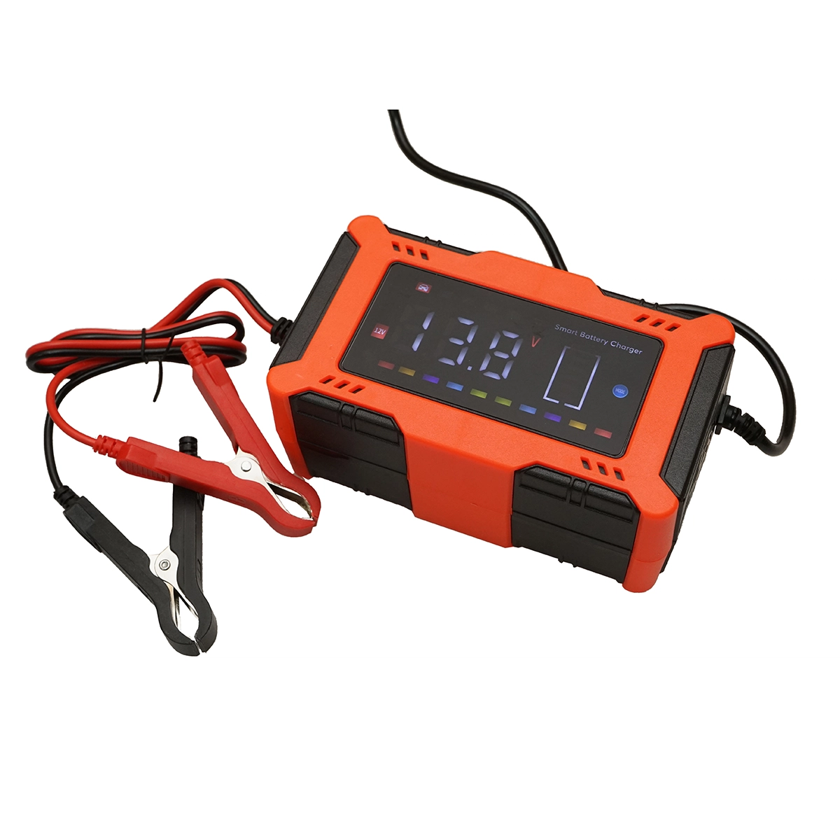 Auto - Redresor Inteligent Digital 12V 6A pentru Baterii Auto și Moto cu Funcție Reparare
