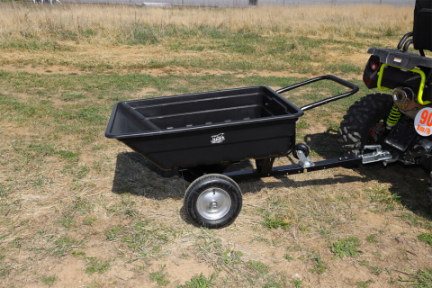 Remorca ATV UTV SHARK Garden 150 Black 150kg Basculabila 2 in 1 [2]